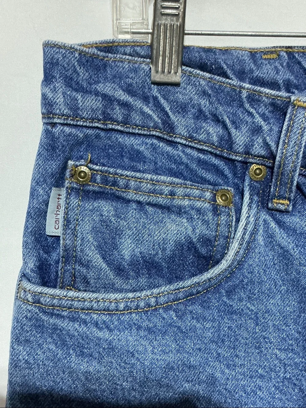 Carhartt Men’s Flannel Lined Jeans Sz 36X32